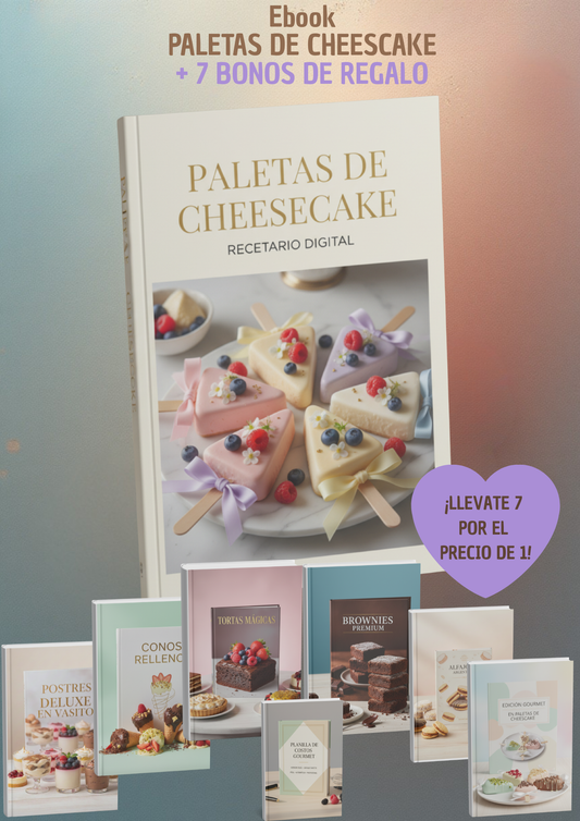 Paletas de Cheescake - Recetario Digital